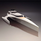 Luxury yacht trimaran - 3DOcean Item for Sale