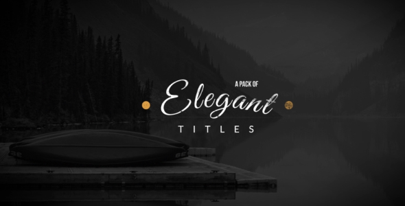 Elegant Titles Collection