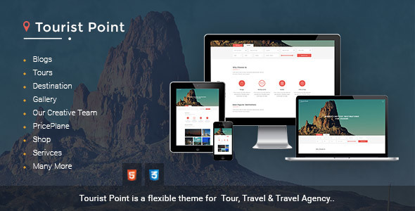 TouristPoint travel & Advisor html template
