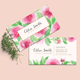 Watercolor Floral Business Card - GraphicRiver Item for Sale