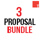 3 Proposal Bundle Template - GraphicRiver Item for Sale