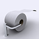 Toilet Tissue Paper 01 - 3DOcean Item for Sale