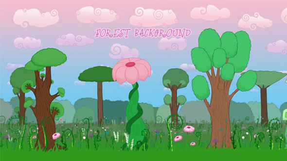 Cartoon Forest