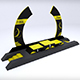 Sport podium arc low poly - 3DOcean Item for Sale