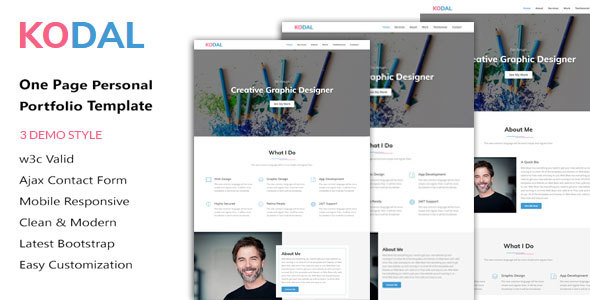 KODAL - Personal Portfolio HTML5 Template