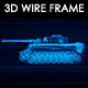 Tank N1 3D Wireframe - VideoHive Item for Sale