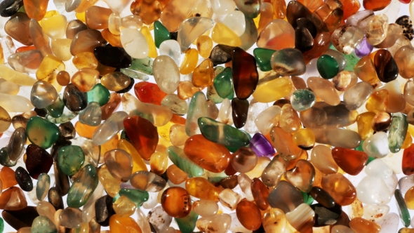 Multi-colored Gems  Background Texture