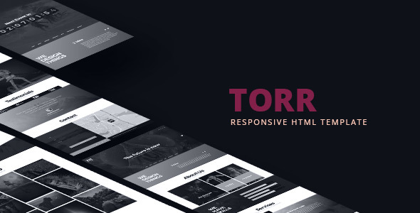 Torr - Creative One Page HTML Template