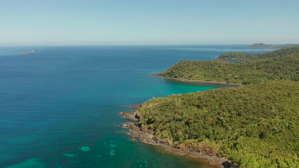 Tropical Island with Blue Lagoon alt