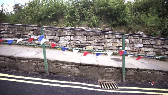 Queens Jubilee 70th decorated street.