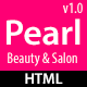 Pearl - Beauty & Salon One Page HTML Template - ThemeForest Item for Sale