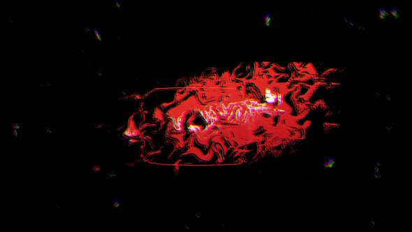 Grunge Glitch Logo alt