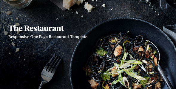 Restaurant || Responsive One Page Template