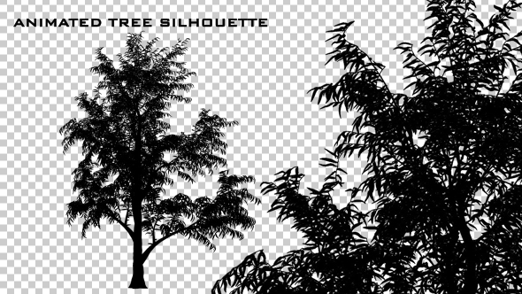 Animated Tree Silhouette alt