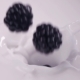 Blueberries Falling Into Milk in . Blueberries Falls Into Yogurt in - VideoHive Item for Sale