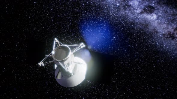 Magellan Spacecraft Approaching To Venus alt