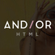 Andior - Responsive One & Multi Page Portfolio HTML Template - ThemeForest Item for Sale