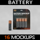 Battery MockUp - GraphicRiver Item for Sale