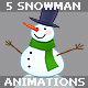 Snowman Animation Set - VideoHive Item for Sale