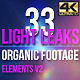 Light Leaks Elements 4K - VideoHive Item for Sale