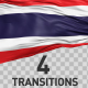 Thailand Flag Transitions - VideoHive Item for Sale