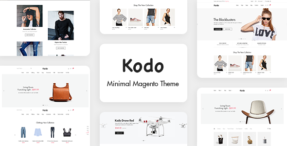 Kodo – Minimal Magento 2 Theme