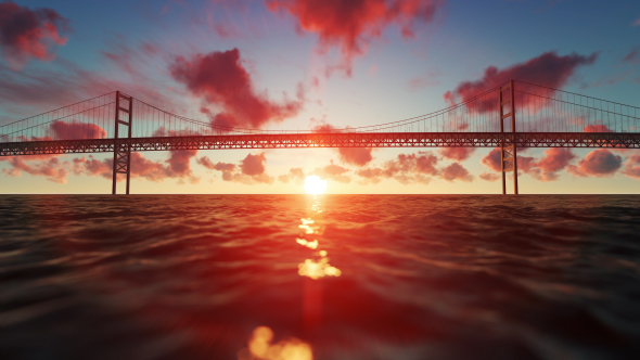Bridge and Sunset alt