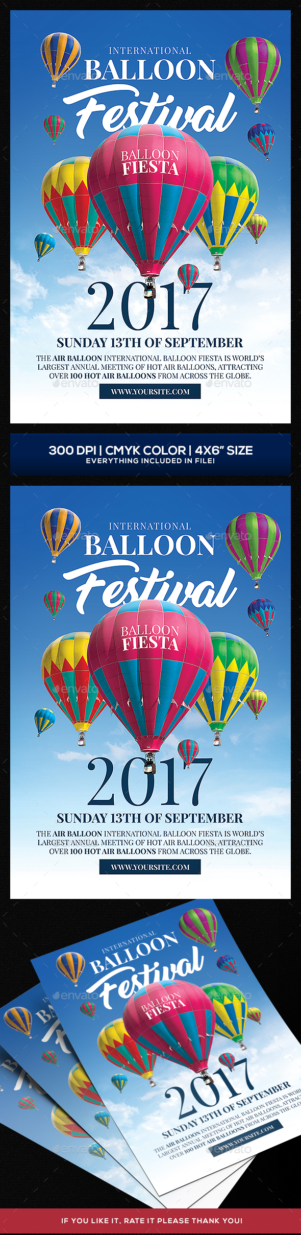 hot air balloon flyer