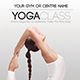 Yoga Class Flyer, Instagram & Facebook Templates - GraphicRiver Item for Sale