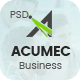 Acumec - Business Multipurpose PSD Template - ThemeForest Item for Sale