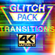 Glitch Transitions 4K - VideoHive Item for Sale