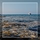 Blue Sea Rocks And Yacht - VideoHive Item for Sale