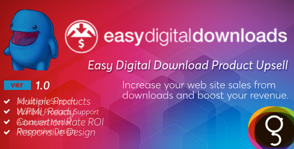 Easy Digital Downloads Product Upsells