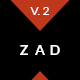 Zad | The Unique Multiuse Theme - ThemeForest Item for Sale