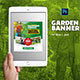 Garden Banner Template - GraphicRiver Item for Sale