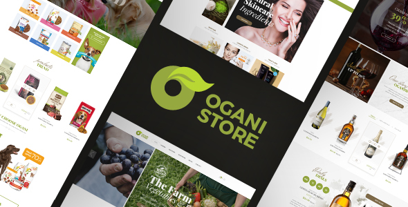 Ogani - Organic, Food, Pet, Alcohol, Cosmetics Responsive Prestashop Theme