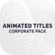 Animated Titles - VideoHive Item for Sale