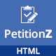 Petitionz - Petition Html Template - ThemeForest Item for Sale