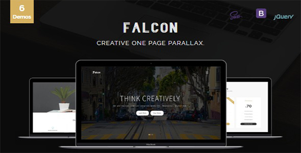 Falcon - Creative One Page Parallax