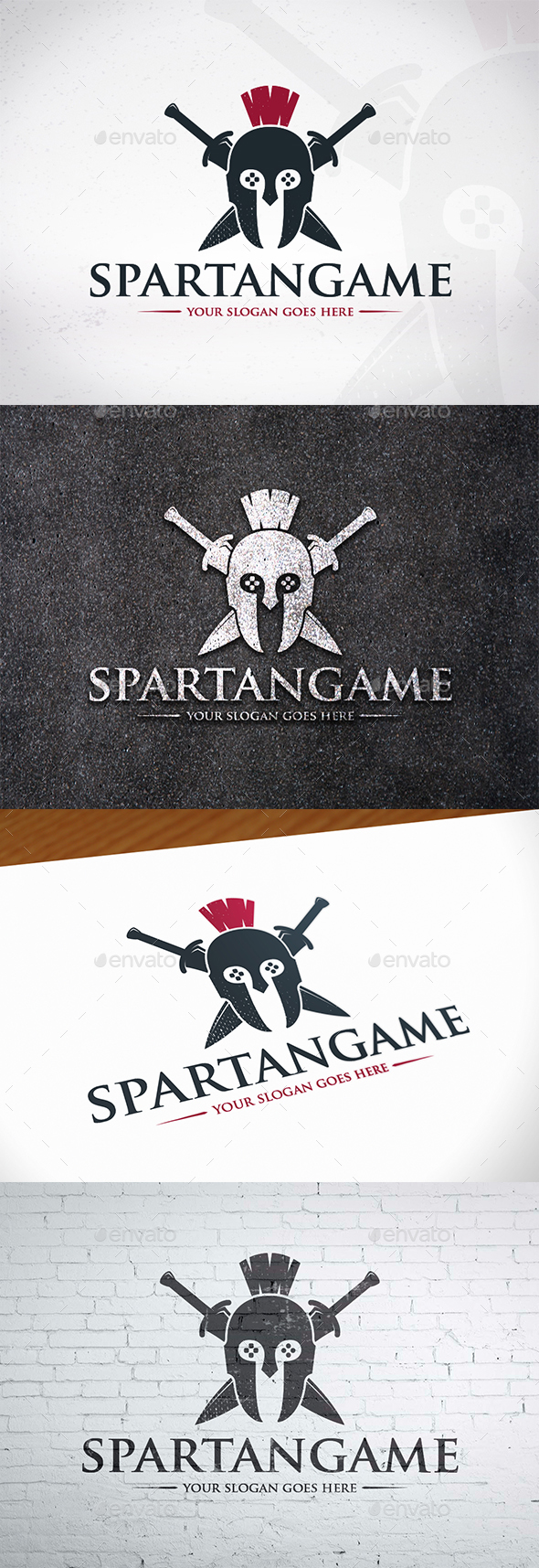 Spartan Gaming Logo Design