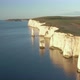 White cliffs and English Channel, Dorset, UK - VideoHive Item for Sale