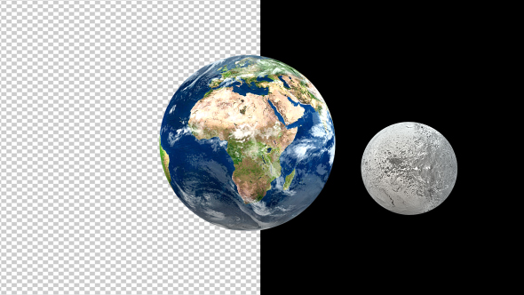 Earth And Moon alt