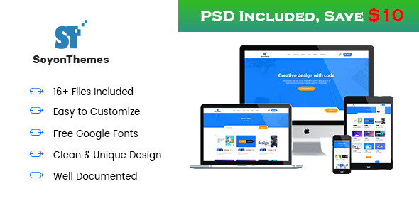 SoyonThemes - Digital Products Marketplace E-Commerce HTML5 Template