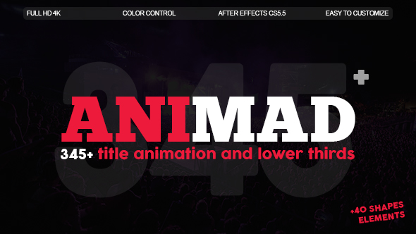 AniMad | 345+ Titles and Lower Thirds alt