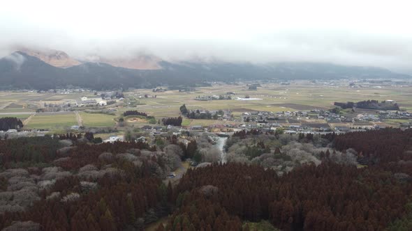 The Aerial view of Kumamoto