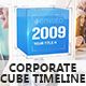 Corporate Cube Timeline - VideoHive Item for Sale
