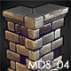 Modular Dungeon Set | Corner Pack (04 of 20) - 3DOcean Item for Sale