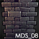 Modular Dungeon Set|Dual Teeth Wall Pack (8 of 20) - 3DOcean Item for Sale