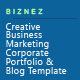 Biznez - Responsive Corporate, Business, Creative , Portfolio & Blog HTML Website - ThemeForest Item for Sale