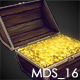 Modular Dungeon Set|Treasure Chest Pack (16 of 20) - 3DOcean Item for Sale